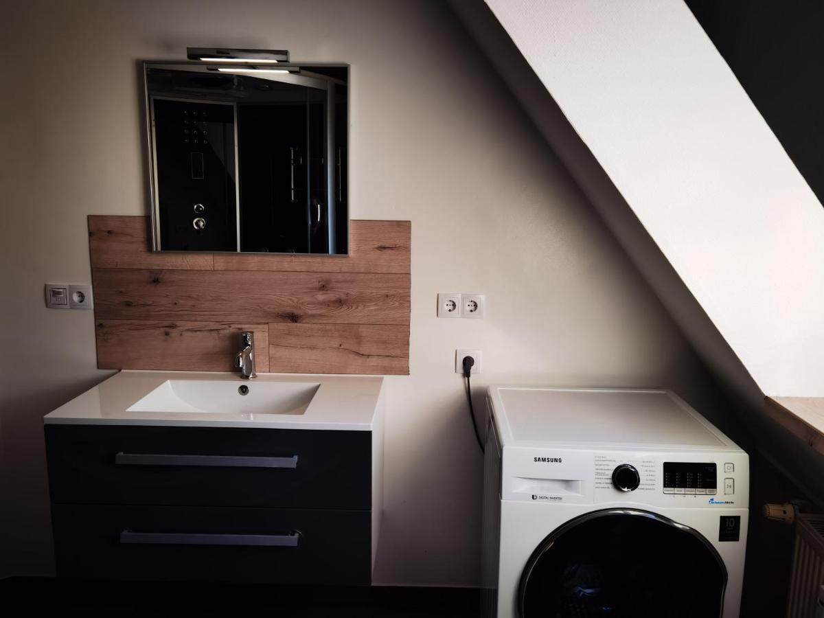 Gemuetliche Dachwohnung Mit Kleiner Oder Grosser Dachterrasse Nebeneinander Вольмирштедт Экстерьер фото