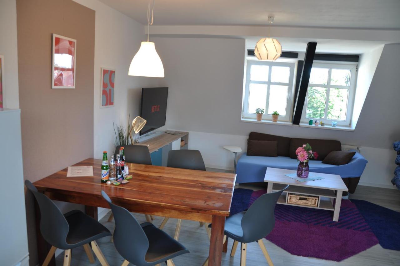 Gemuetliche Dachwohnung Mit Kleiner Oder Grosser Dachterrasse Nebeneinander Вольмирштедт Экстерьер фото